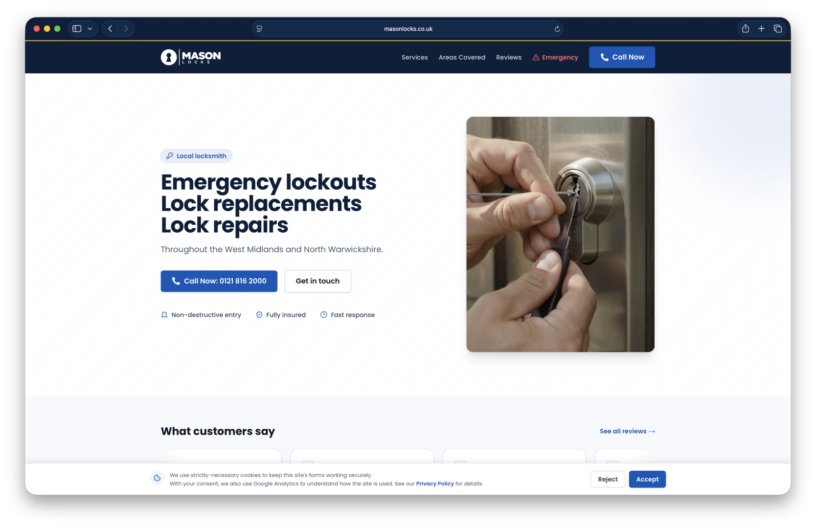 Mason Locks Locksmith